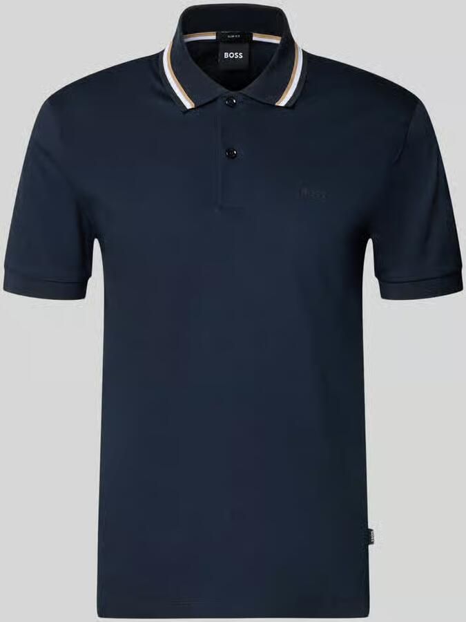 Boss slim fit poloshirt van puur katoen model 'PENROSE' - Foto 2