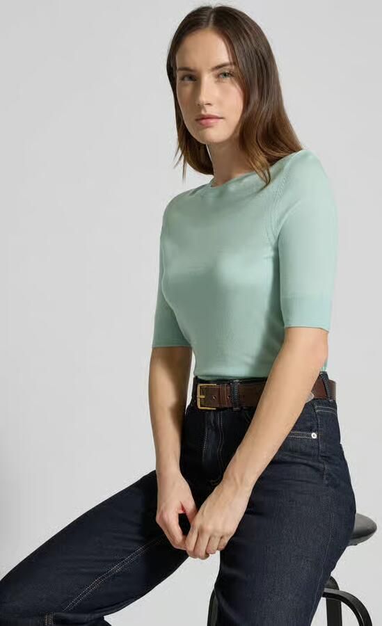 Boss Slim fit pullover van zuivere scheerwol model 'FARBELLA' - Foto 2