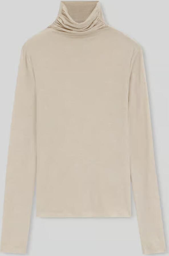 Boss Slim fit shirt met lange mouwen van mix van lyocell en wol model 'Elavus'