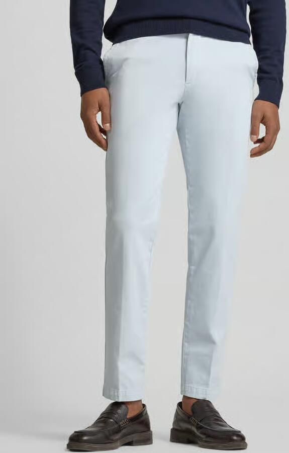 Boss Slim fit smalle broek van katoenmix model 'KAITON1' - Foto 3