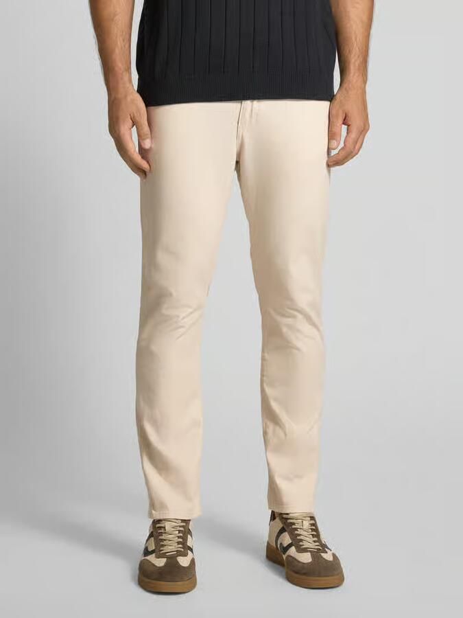 Boss Slim fit stoffen broek van katoenmix model 'DELAWARE' - Foto 2