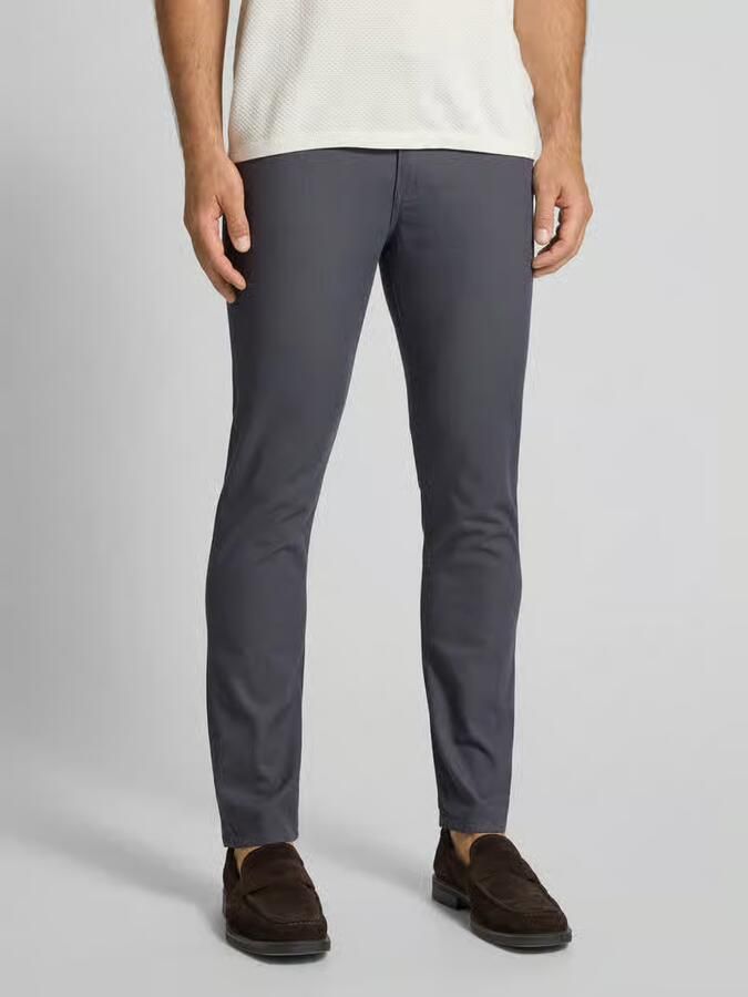 Boss Slim fit stoffen broek van katoenmix model 'DELAWARE' - Foto 2