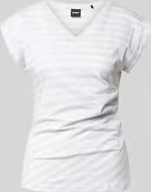 Boss Slim fit T-shirt van 100% katoen model 'EVKA'