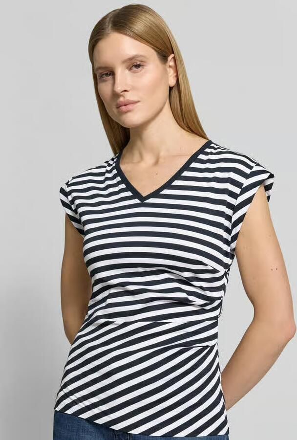 Boss Slim fit T-shirt van 100% katoen model 'EVKA'