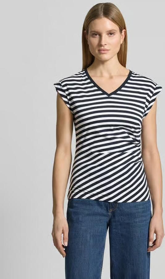 Boss Slim fit T-shirt van 100% katoen model 'EVKA' - Foto 4
