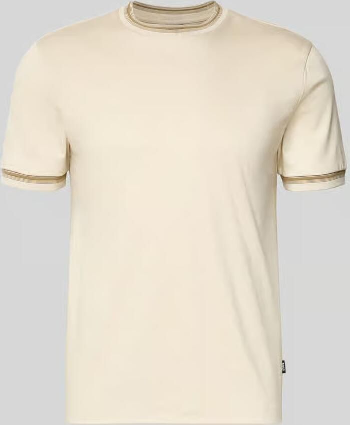 Boss Slim fit T-shirt van puur katoen model 'TESSLER 202'