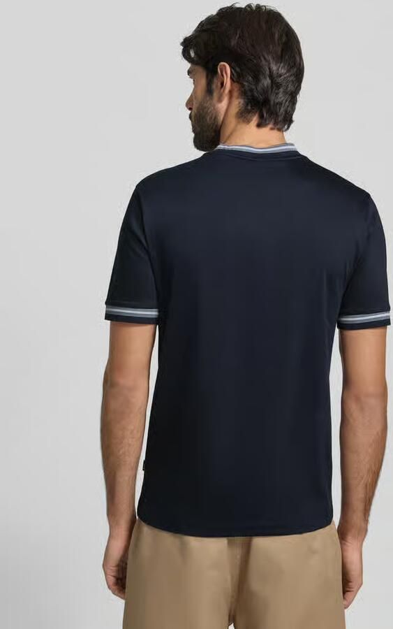 Boss Slim fit T-shirt van puur katoen model 'TESSLER 202'