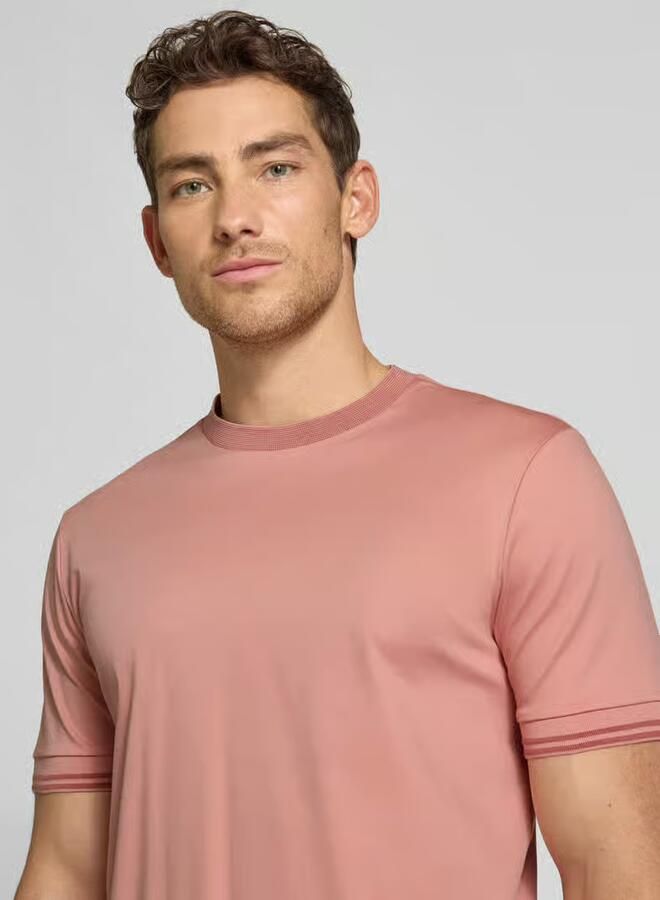 Boss Slim fit T-shirt van zuivere katoen model 'H-TESSLER 238'