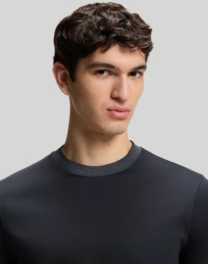 Boss Slim fit T-shirt van zuivere katoen model 'H-TESSLER 238'