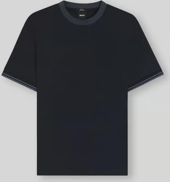 Boss Slim fit T-shirt van zuivere katoen model 'H-TESSLER 238' - Foto 2