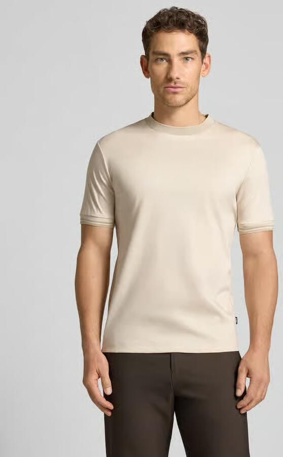 Boss Slim fit T-shirt van zuivere katoen model 'H-TESSLER 238' - Foto 3