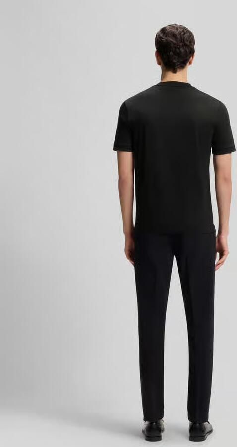 Boss Slim fit T-shirt van zuivere katoen model 'H-TESSLER 238' - Foto 3