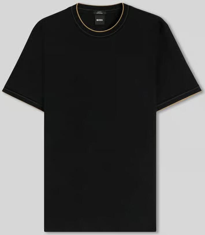 Boss Slim Fit t-shirt van zuivere katoen model 'Tessler 195' - Foto 2