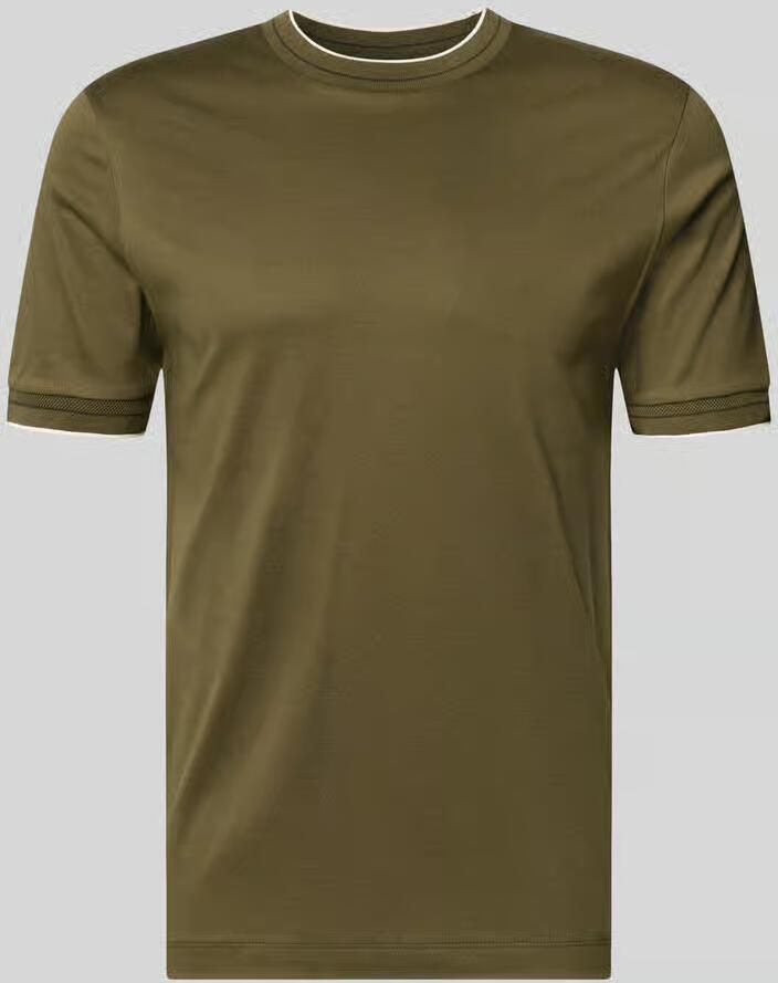 Boss Slim Fit t-shirt van zuivere katoen model 'Tessler 195'