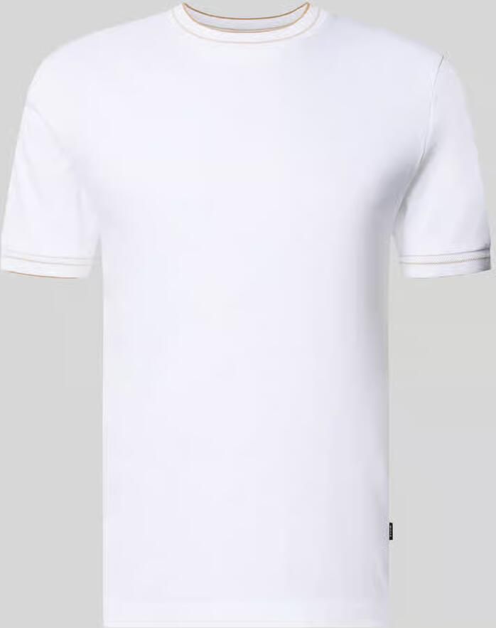 Boss Slim Fit t-shirt van zuivere katoen model 'Tessler 195'
