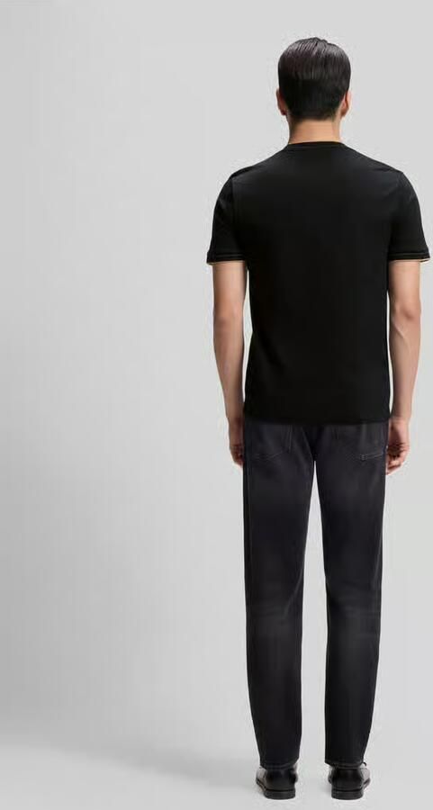 Boss Slim Fit t-shirt van zuivere katoen model 'Tessler 195' - Foto 2