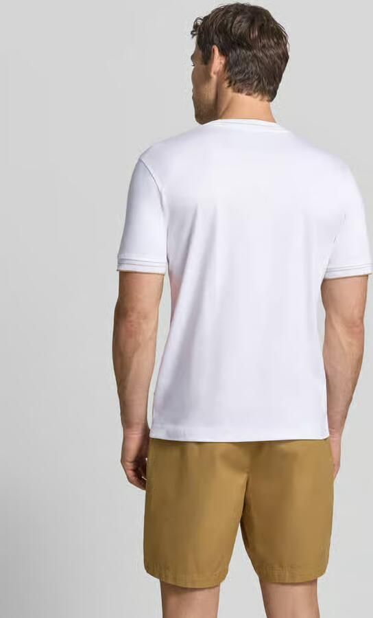 Boss Slim Fit t-shirt van zuivere katoen model 'Tessler 195'