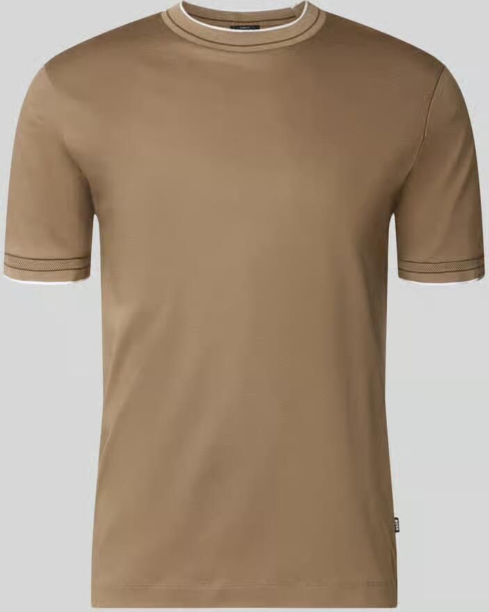 Boss Slim fit t-shirt van zuivere katoen model 'Tessler 195'