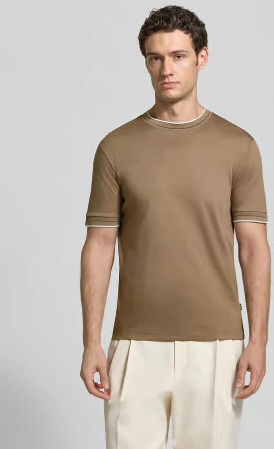 Boss Slim fit t-shirt van zuivere katoen model 'Tessler 195' - Foto 2