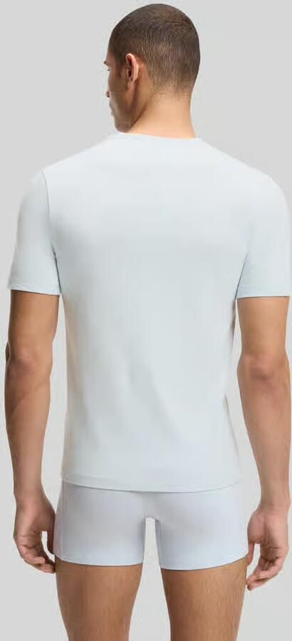 Boss Slim fit T-shirts van puur katoen in set van 3 - Foto 5