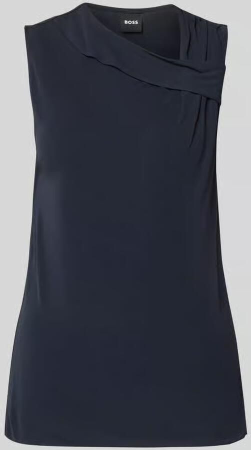 Boss Slim fit top van pure viscose model 'Epuete '