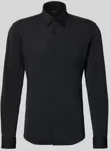 Boss slim fit vrijetijdsoverhemd met kentkraag model 'P-ROAN'