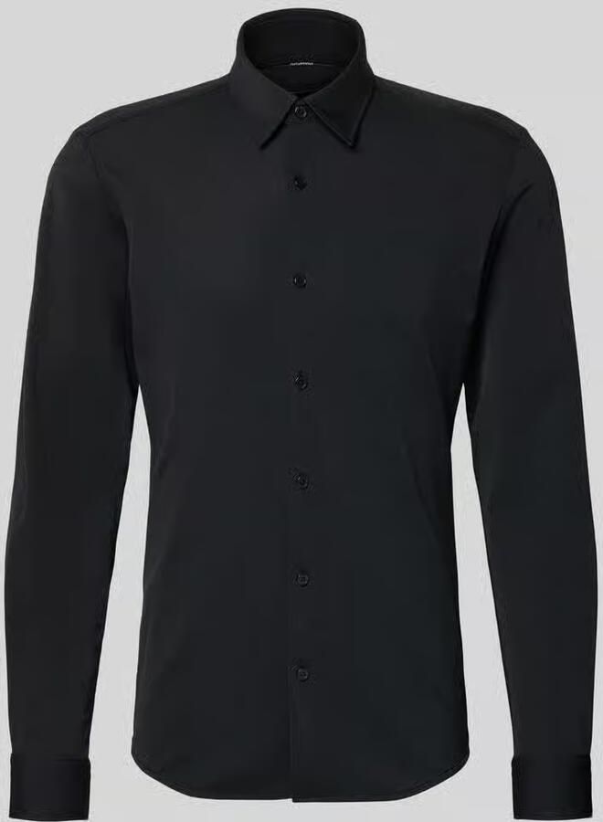 Boss slim fit vrijetijdsoverhemd met kentkraag model 'P-ROAN' - Foto 2