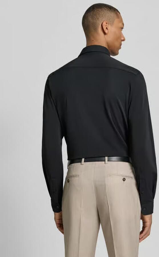 Boss slim fit vrijetijdsoverhemd met kentkraag model 'P-ROAN' - Foto 2