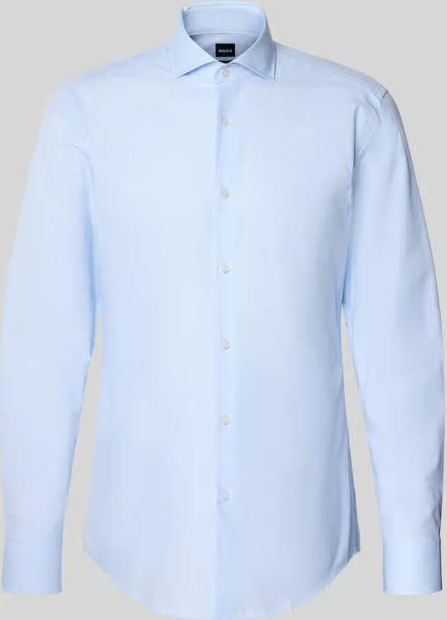 Boss slim fit vrijetijdsoverhemd van puur katoen - Foto 2