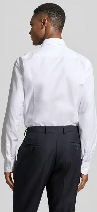 Boss slim fit vrijetijdsoverhemd van puur katoen