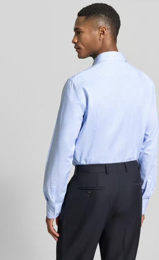 Boss slim fit vrijetijdsoverhemd van puur katoen - Foto 4