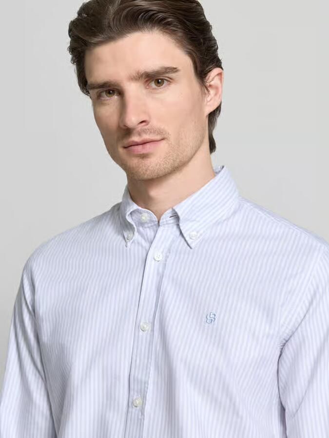 Boss Slim fit vrijetijdsoverhemd van puur katoen model 'H-ROAN' - Foto 2