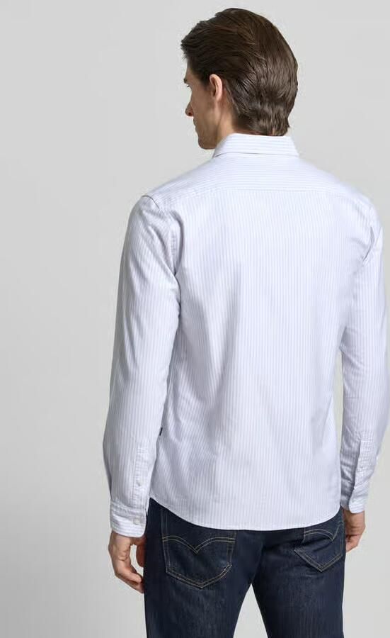 Boss Slim fit vrijetijdsoverhemd van puur katoen model 'H-ROAN' - Foto 4
