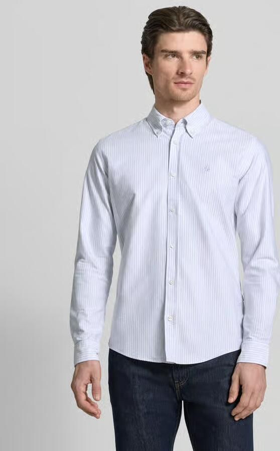 Boss Slim fit vrijetijdsoverhemd van puur katoen model 'H-ROAN' - Foto 3