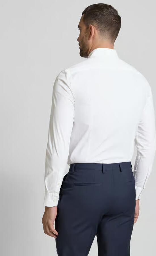 Hugo Boss Wit zakelijk overhemd met lange mouwen White Heren - Foto 16