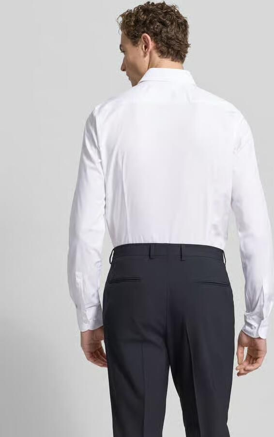 Boss Slim fit zakelijk overhemd van popeline met extra lange mouwen - Foto 2