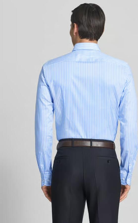 Boss slim fit zakelijk overhemd met extra lange mouw model 'H-HANK'