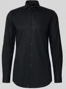 Boss Slim fit zakelijk overhemd met extra lange mouwen model 'HANK'