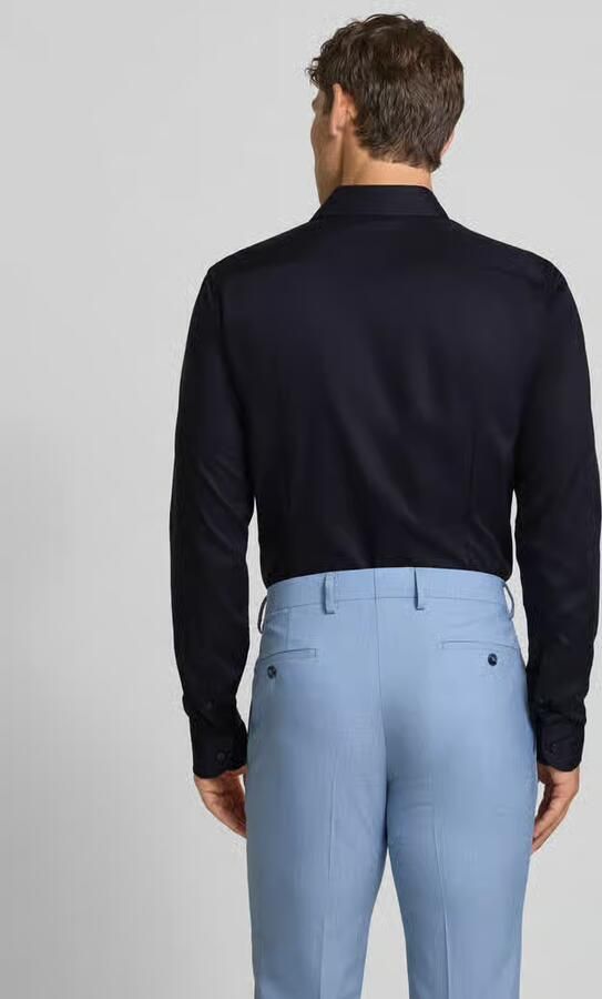 Boss Slim fit zakelijk overhemd met extra lange mouwen model 'HANK'