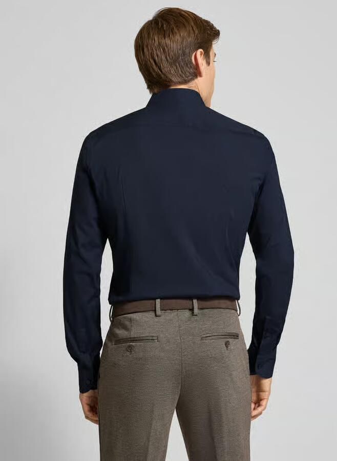 Boss Slim fit zakelijk overhemd met extra lange mouwen model 'HANK'