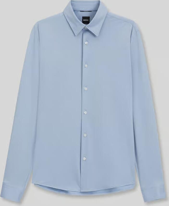 Boss slim fit zakelijk overhemd met kentkraag - Foto 2
