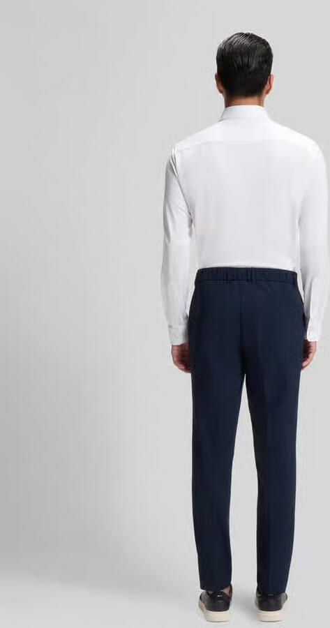 Boss slim fit zakelijk overhemd met kentkraag