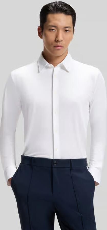 Boss slim fit zakelijk overhemd met kentkraag - Foto 4
