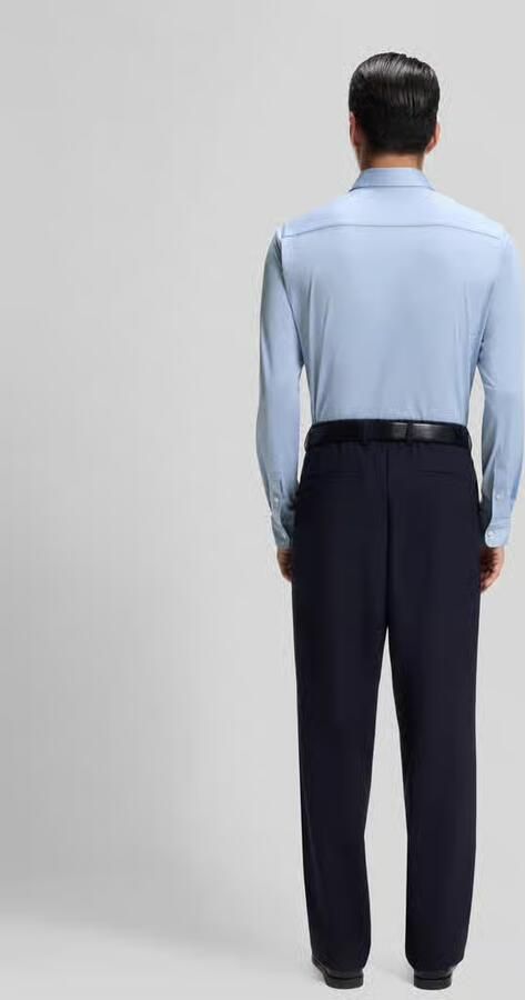 Boss slim fit zakelijk overhemd met kentkraag - Foto 2