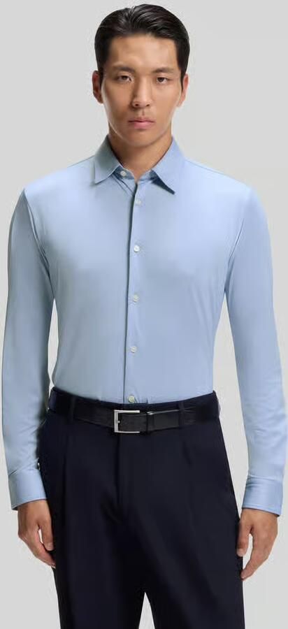 Boss slim fit zakelijk overhemd met kentkraag - Foto 3