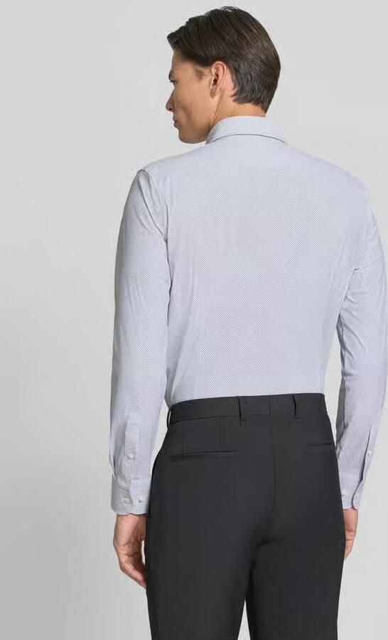 Boss Slim Fit zakelijk overhemd met kentkraag model 'P-HANK-K_261'