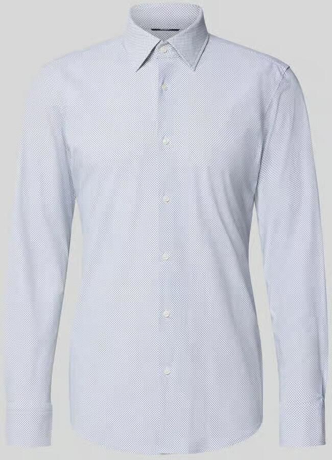 Boss Slim Fit zakelijk overhemd met kentkraag model 'P-HANK-K_261' - Foto 2