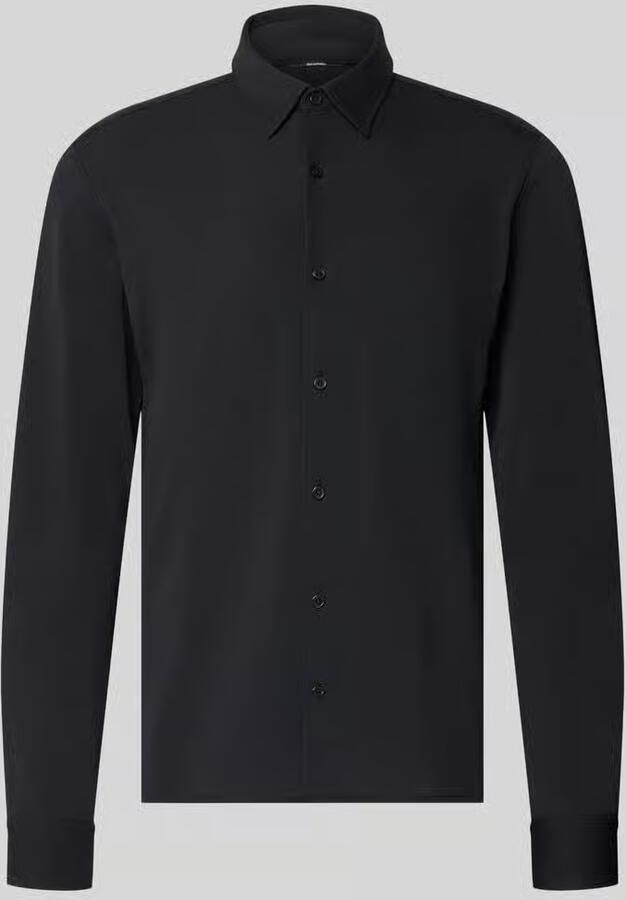 Boss Slim Fit zakelijk overhemd met kentkraag model 'P-Roan'