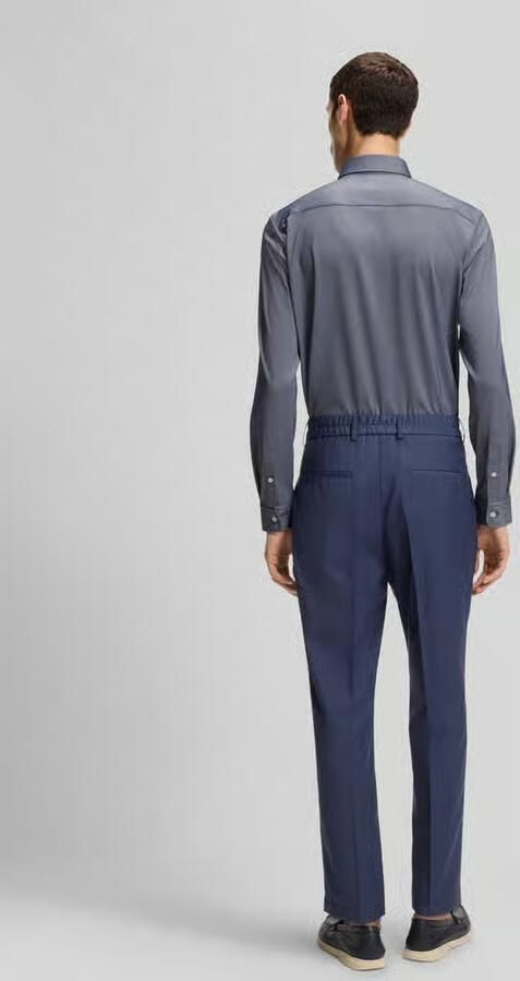 Boss Slim fit zakelijk overhemd met Kentkraag Model 'ROAN' - Foto 2