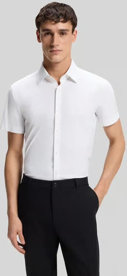 Boss slim fit zakelijk overhemd met korte mouw model 'P-HANK-K-SH-262' - Foto 4